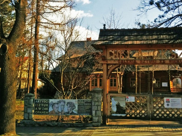 Driving through Zakopane