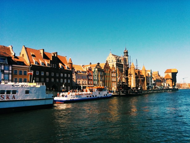 Gdansk is ridiculously beautiful. Gaze upon colourful buildings along the Motława River.