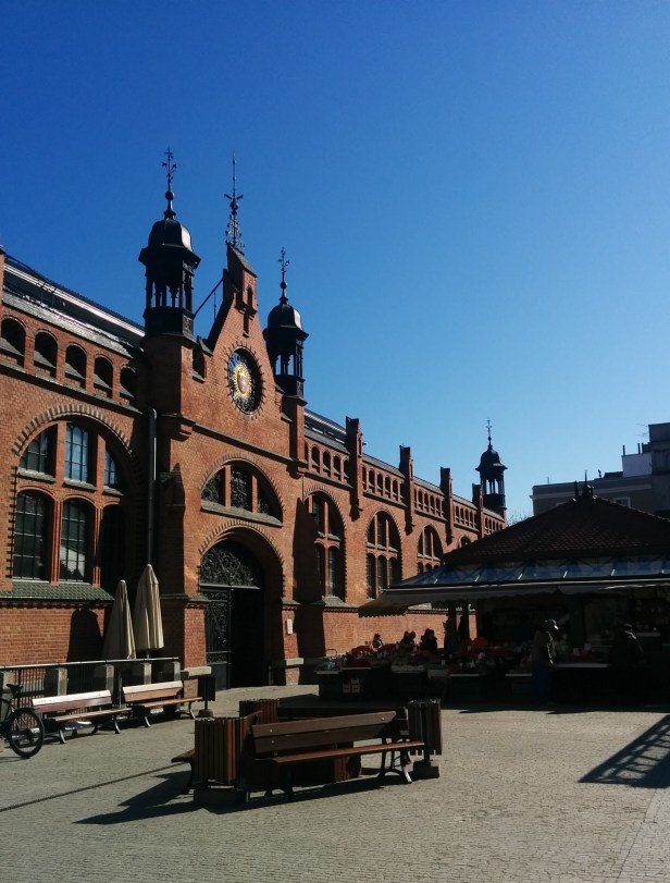 Market Hall (Plac Dominikański) in Gdansk