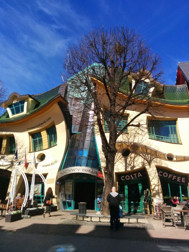 The Crooked House in Sopot